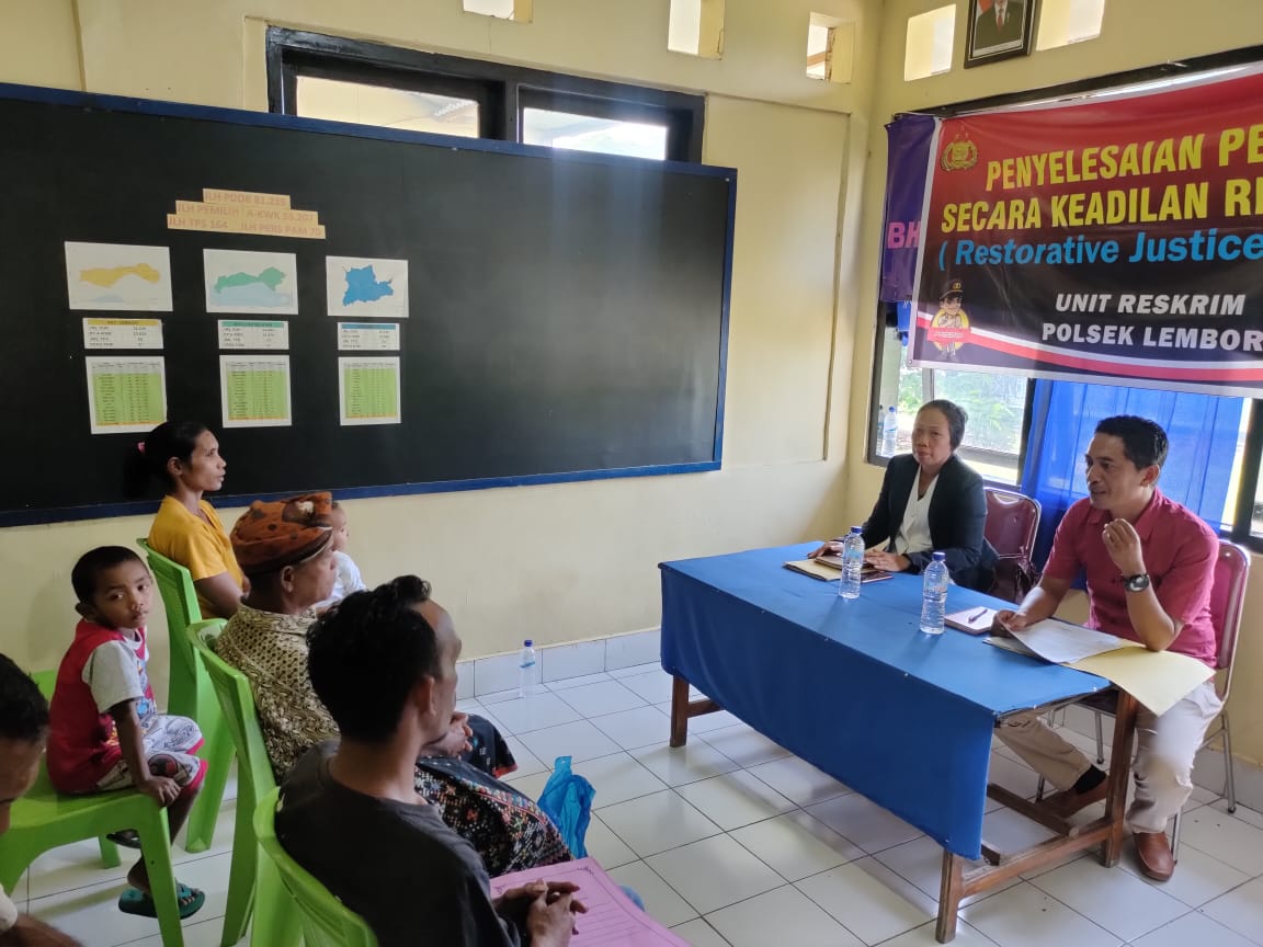 DINSOSP3A Kab. Manggarai Barat hadir dalam Mediasi Kasus KDRT di Lembor